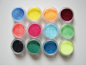 Glitter Powders A 12 jars/box