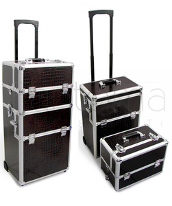 Beauty Trolley Case 2in1 BRAVO CHOCOLATE