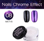 Nails Chrome Effect 08 METIS