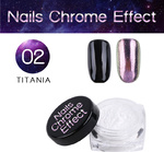 Nails Chrome Effect 02 TITANIA