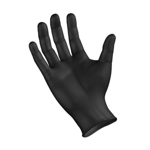 BLACK Nitrile Gloves 100 pcs.