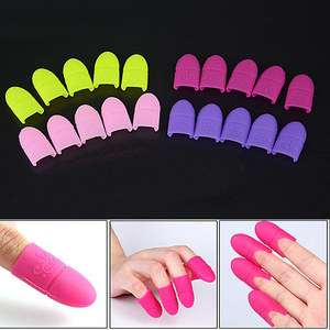 SilIcone Finger Caps 5 pcs.  Gel Removal 