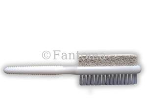 Nail Cleaning Brush with Pumice Stone 